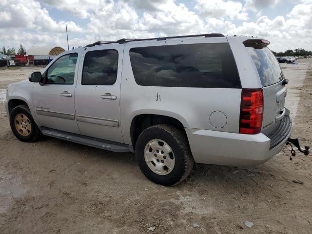 1GNUKJE34AR274634 - 2010 CHEVROLET SUBURBAN K1500 LT SILVER photo 2