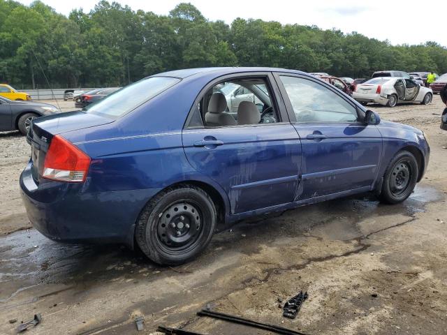 KNAFE222895604883 - 2009 KIA SPECTRA EX BLUE photo 3