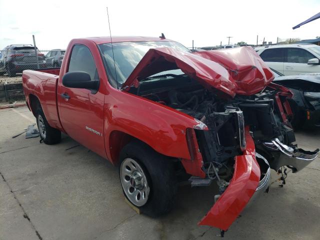 1GTEC14X49Z100153 - 2009 GMC SIERRA C1500 RED photo 4