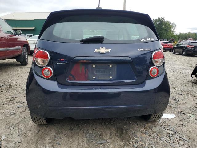 1G1JA6SG9F4170771 - 2015 CHEVROLET SONIC LS BLUE photo 6