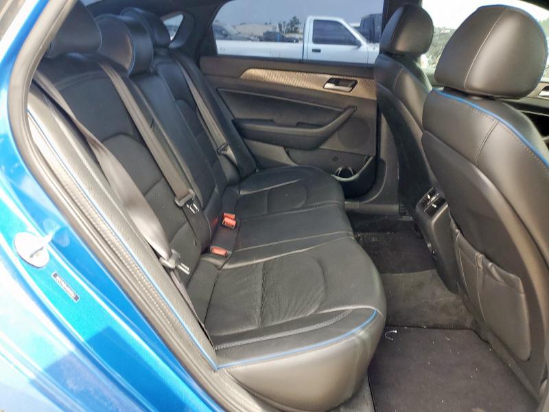 5NPE34AB4JH668523 - 2018 HYUNDAI SONATA SPORT Mavi fotoğraf 10