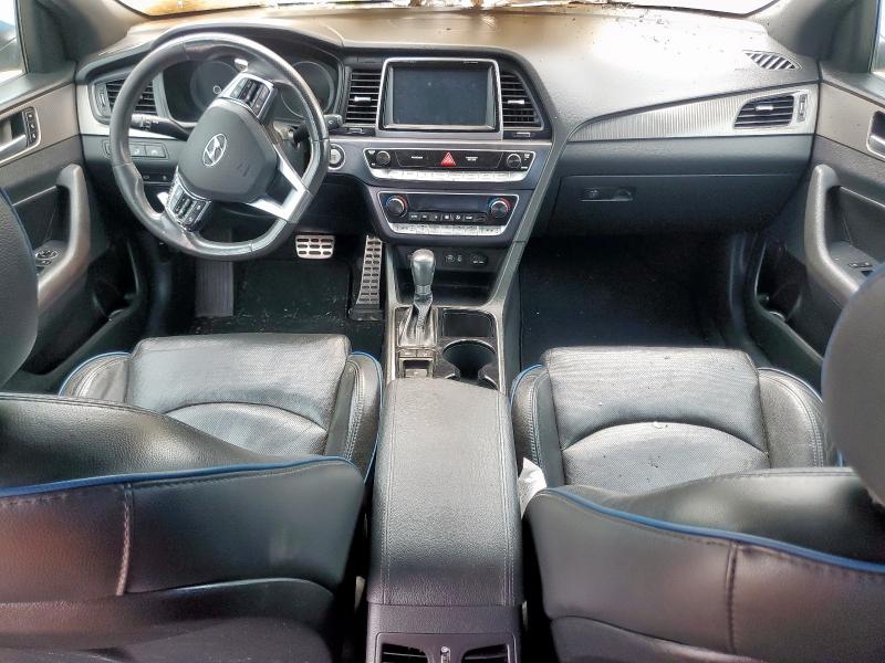5NPE34AB4JH668523 - 2018 HYUNDAI SONATA SPORT Mavi fotoğraf 8