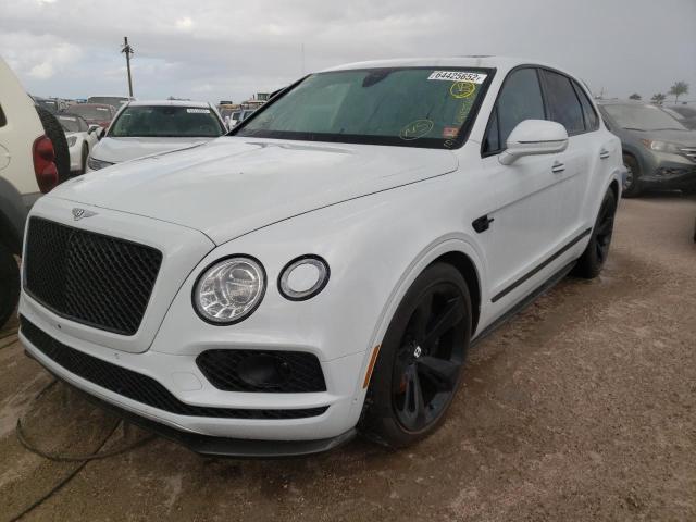 SJAAC2ZV3JC020184 - 2018 BENTLEY BENTAYGA WHITE photo 2