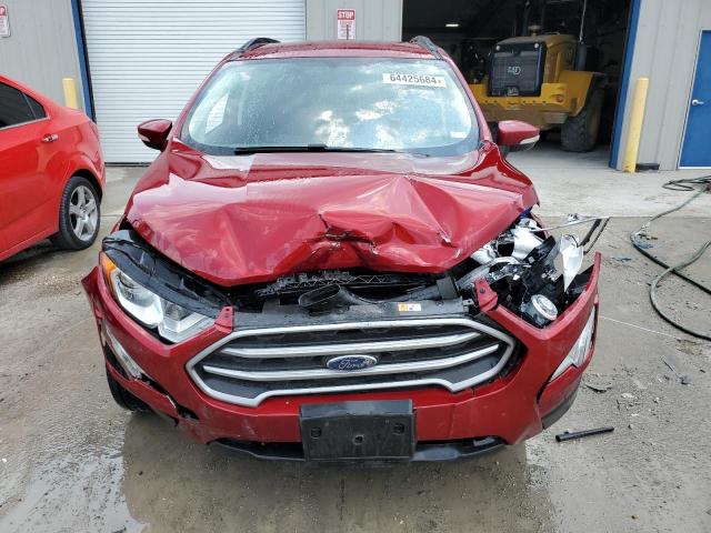 MAJ3S2GE9LC356654 - 2020 FORD ECOSPORT SE მუქწითელი ფოტო 5