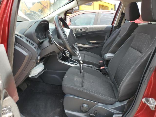 MAJ3S2GE9LC356654 - 2020 FORD ECOSPORT SE მუქწითელი ფოტო 7