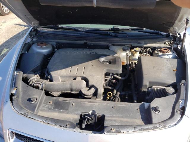 1G1ZC5EB9AF160469 - 2010 CHEVROLET MALIBU 1LT 银色 照片 11