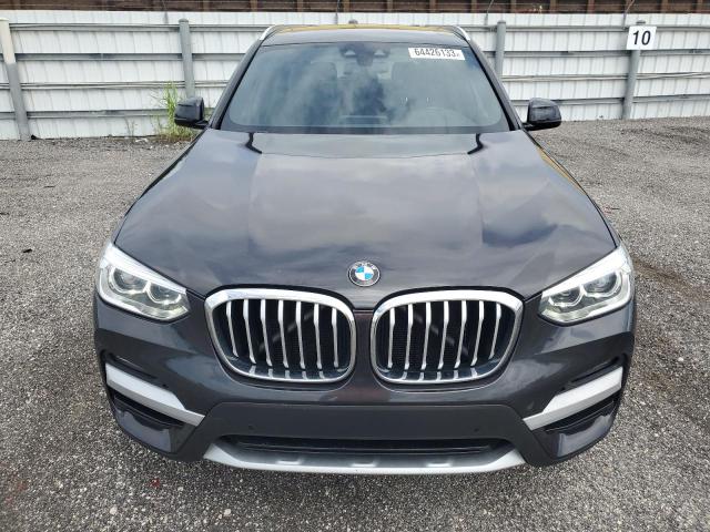 5UXTY5C06M9H84816 - 2021 BMW X3 XDRIVE30I BLACK photo 5