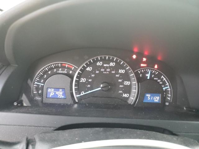 4T4BF1FK2CR208675 - 2012 TOYOTA CAMRY BASE WHITE photo 9