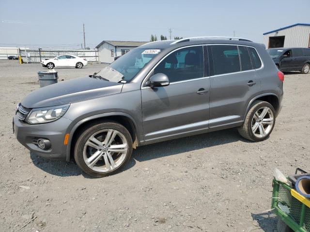 WVGBV3AX0EW084912 - 2014 VOLKSWAGEN TIGUAN S GRAY photo 1