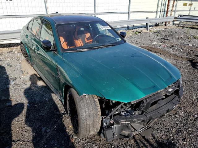 WBS33AY01MFL25735 - 2021 BMW M3 COMPETITION მწვანე ფოტო 4