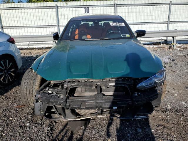WBS33AY01MFL25735 - 2021 BMW M3 COMPETITION მწვანე ფოტო 5