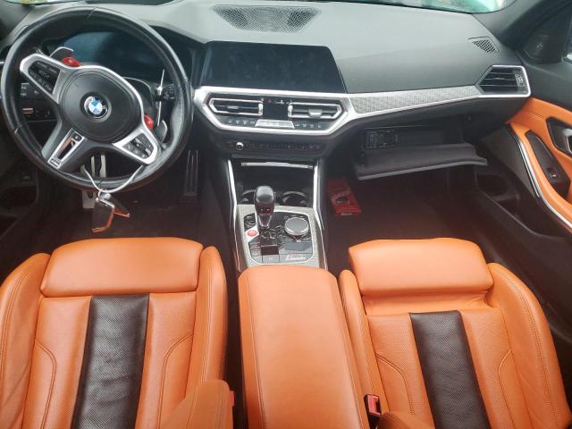 WBS33AY01MFL25735 - 2021 BMW M3 COMPETITION მწვანე ფოტო 8