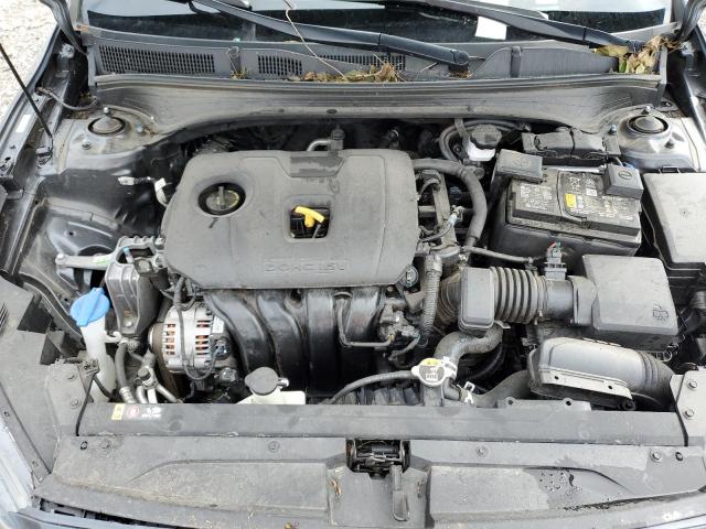 3KPF24AD4NE464887 - 2022 KIA FORTE FE GRAY photo 11