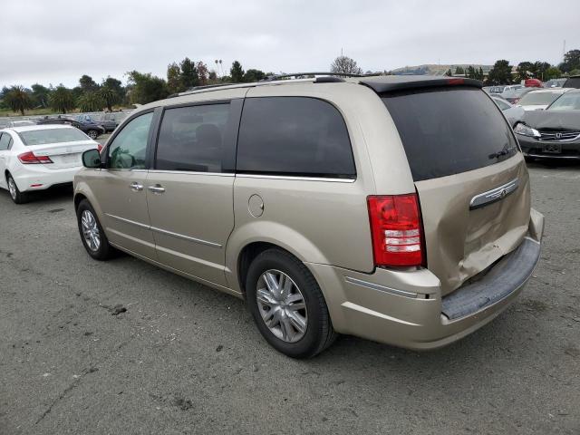 2A8HR64X78R660386 - 2008 CHRYSLER TOWN & COU LIMITED GOLD photo 2