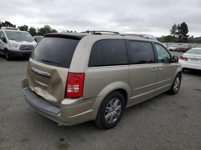2A8HR64X78R660386 - 2008 CHRYSLER TOWN & COU LIMITED GOLD photo 3