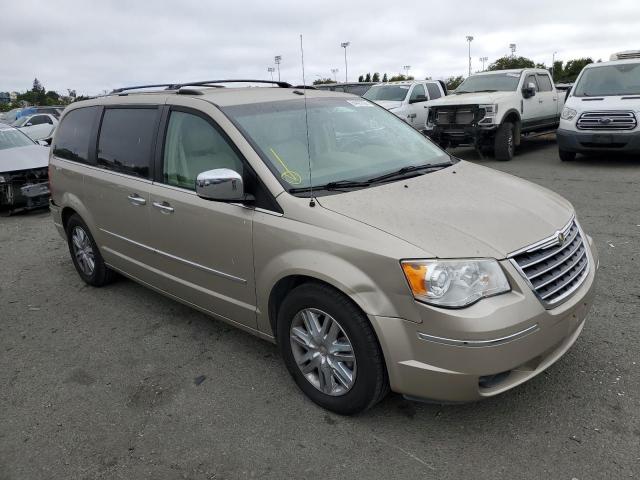 2A8HR64X78R660386 - 2008 CHRYSLER TOWN & COU LIMITED GOLD photo 4