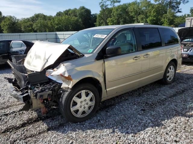 2C4RDGBGXER229751 - 2014 DODGE GRAND CARA SE BEIGE photo 1