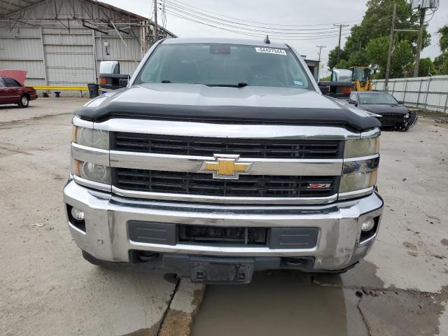 1GC1KWE80FF630171 - 2015 CHEVROLET SILVERADO K2500 HEAVY DUTY LTZ SILVER photo 5