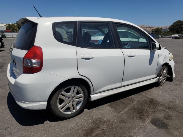JHMGD38667S068524 - 2007 HONDA FIT S 白色 照片 3