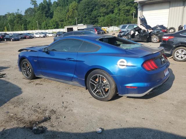 1FA6P8CF0J5106947 - 2018 FORD MUSTANG GT BLUE photo 2