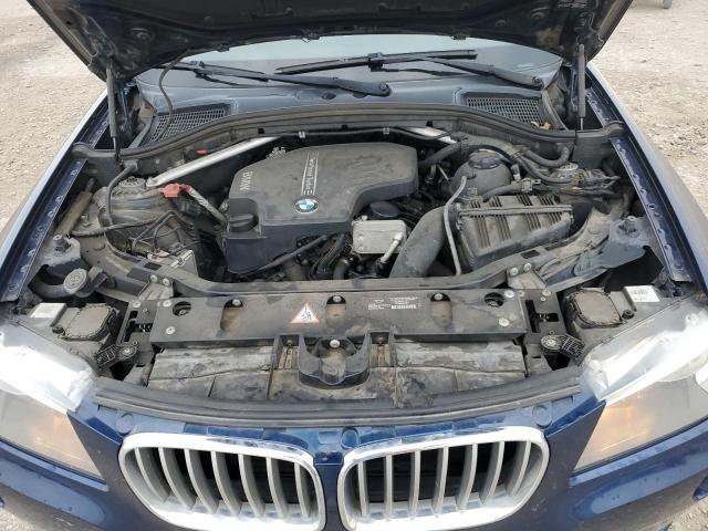 5UXWX9C58D0A29688 - 2013 BMW X3 XDRIVE28I BLUE photo 12