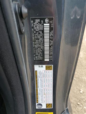 JTKDE167X90277127 - 2009 TOYOTA SCION TC ნაცრისფერი ფოტო 12