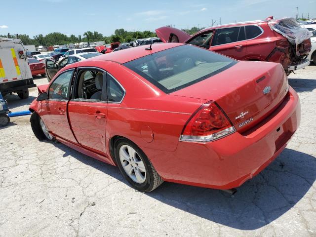 2G1WA5E39D1179505 - 2013 CHEVROLET IMPALA LS წითელი ფოტო 2