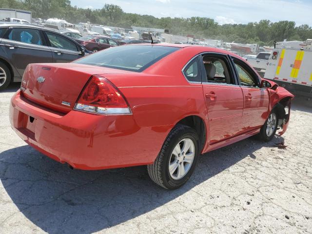 2G1WA5E39D1179505 - 2013 CHEVROLET IMPALA LS წითელი ფოტო 3
