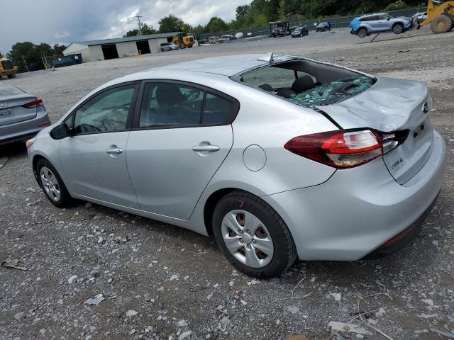 3KPFK4A73HE083191 - 2017 KIA FORTE LX SILVER photo 2