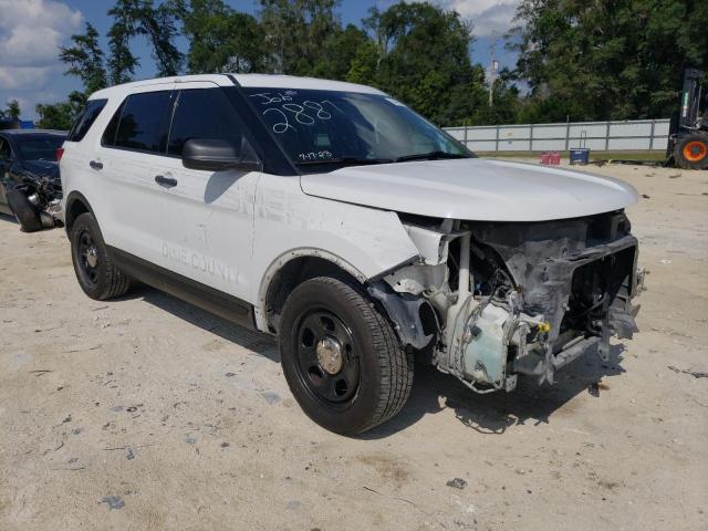 1FM5K8AR9JGB68543 - 2018 FORD EXPLORER POLICE INTERCEPTOR WHITE photo 4