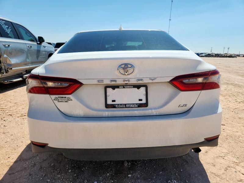 4T1C11AK4PU183191 - 2023 TOYOTA CAMRY LE WHITE photo 6
