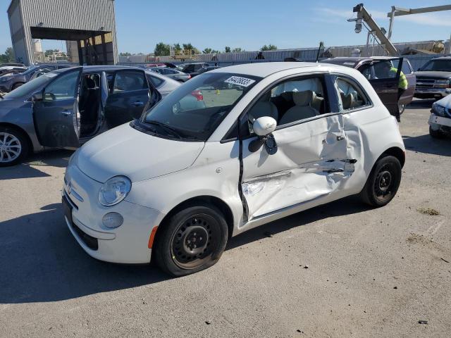 3C3CFFAR1ET275659 - 2014 FIAT 500 POP WHITE photo 1