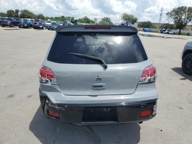 JA4LX41G03U038945 - 2003 MITSUBISHI OUTLANDER XLS GRAY photo 6