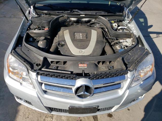 WDCGG8HB2BF662185 - 2011 MERCEDES-BENZ GLK 350 4MATIC SILVER photo 12