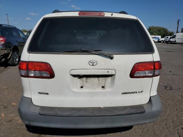 4T3ZF13C72U464001 - 2002 TOYOTA SIENNA LE WHITE photo 6