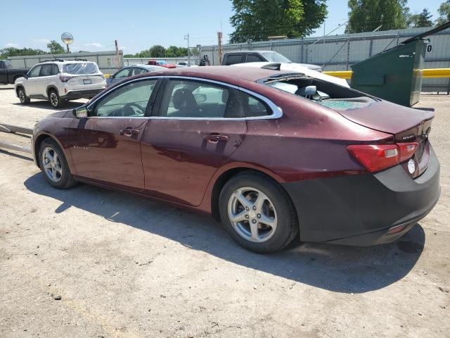 1G1ZC5ST8GF254977 - 2016 CHEVROLET MALIBU LS MAROON photo 2