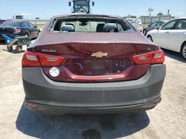 1G1ZC5ST8GF254977 - 2016 CHEVROLET MALIBU LS MAROON photo 6
