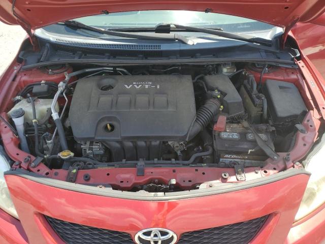 2T1BU4EE7AC249976 - 2010 TOYOTA COROLLA BASE Қызыл фото 11