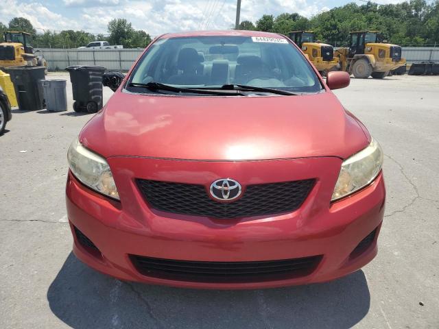 2T1BU4EE7AC249976 - 2010 TOYOTA COROLLA BASE Қызыл фото 5