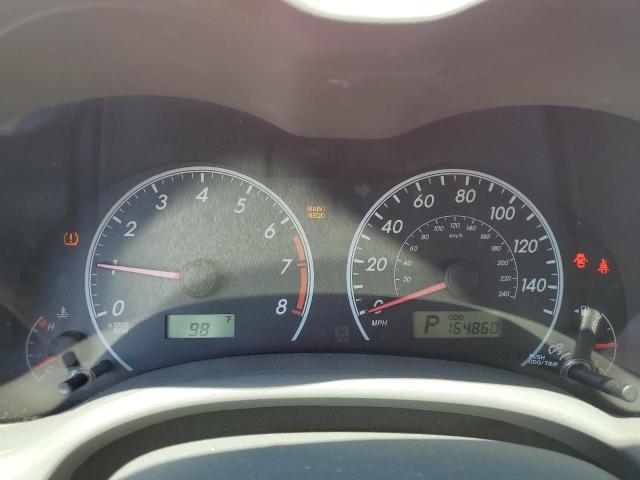 2T1BU4EE7AC249976 - 2010 TOYOTA COROLLA BASE Қызыл фото 9