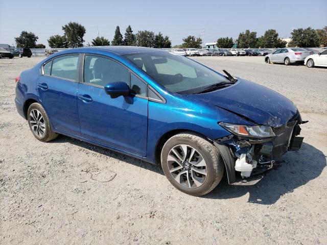 19XFB2F8XEE259851 - 2014 HONDA CIVIC EX BLUE photo 4