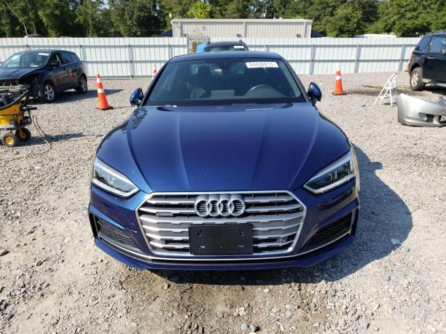 WAUTNAF52JA128546 - 2018 AUDI A5 PREMIUM PLUS S-LINE BLUE photo 5