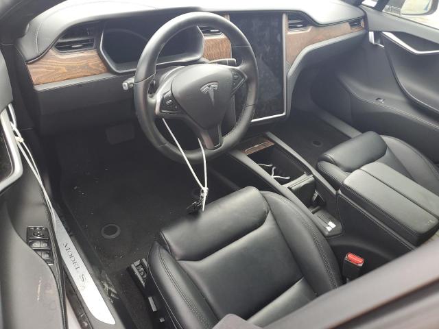 5YJSA1E22LF400279 - 2020 TESLA MODEL S 灰色 照片 8