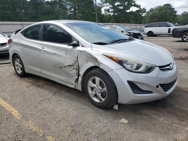 5NPDH4AE4FH580957 - 2015 HYUNDAI ELANTRA SE SILVER photo 4