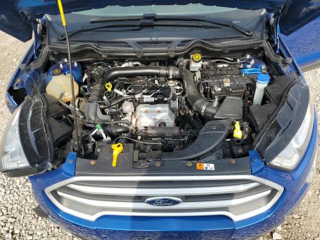 MAJ3S2GE4KC289217 - 2019 FORD ECOSPORT SE ლურჯი ფოტო 12