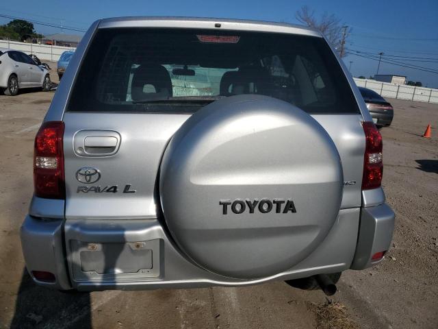 JTEHD20V456035249 - 2005 TOYOTA RAV4 SILVER photo 6