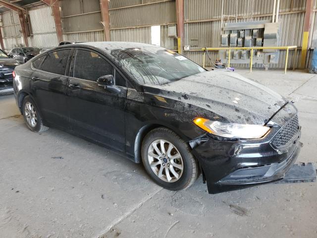 3FA6P0G78JR196530 - 2018 FORD FUSION S BLACK photo 4