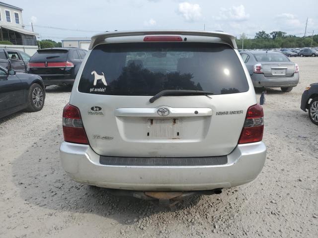 JTEEP21A340017218 - 2004 TOYOTA HIGHLANDER SILVER photo 6