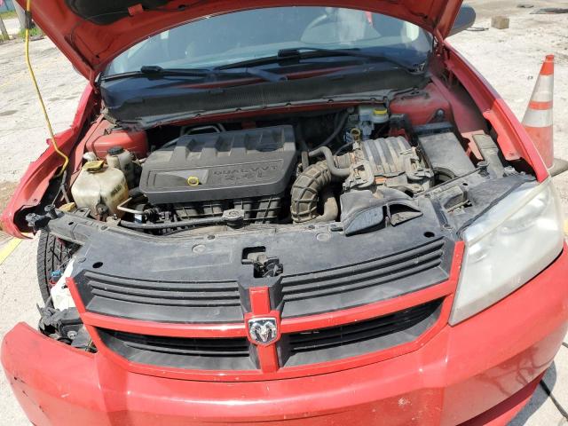 1B3LC46B49N519459 - 2009 DODGE AVENGER SE RED photo 11