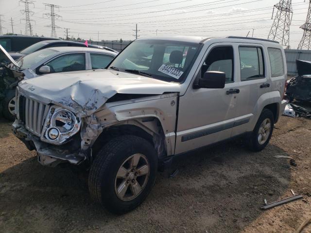 1J4PN2GK2AW154382 - 2010 JEEP LIBERTY SPORT SILVER photo 1